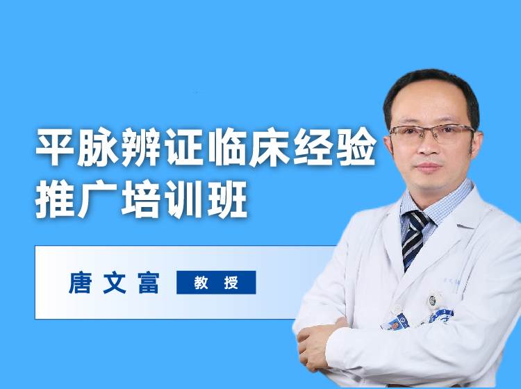 唐文富平脉辨证临床经验推广培训班